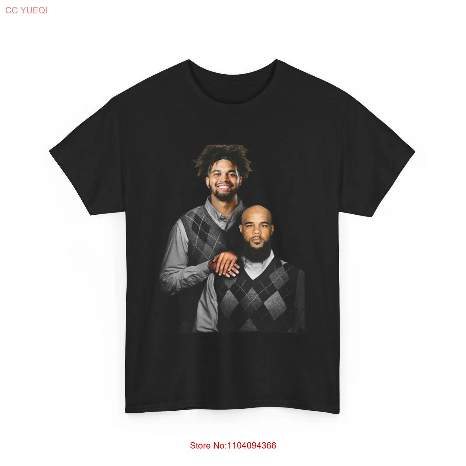 Футболка Caleb Williams Keenan Allen Step Brothers Chicago Bear