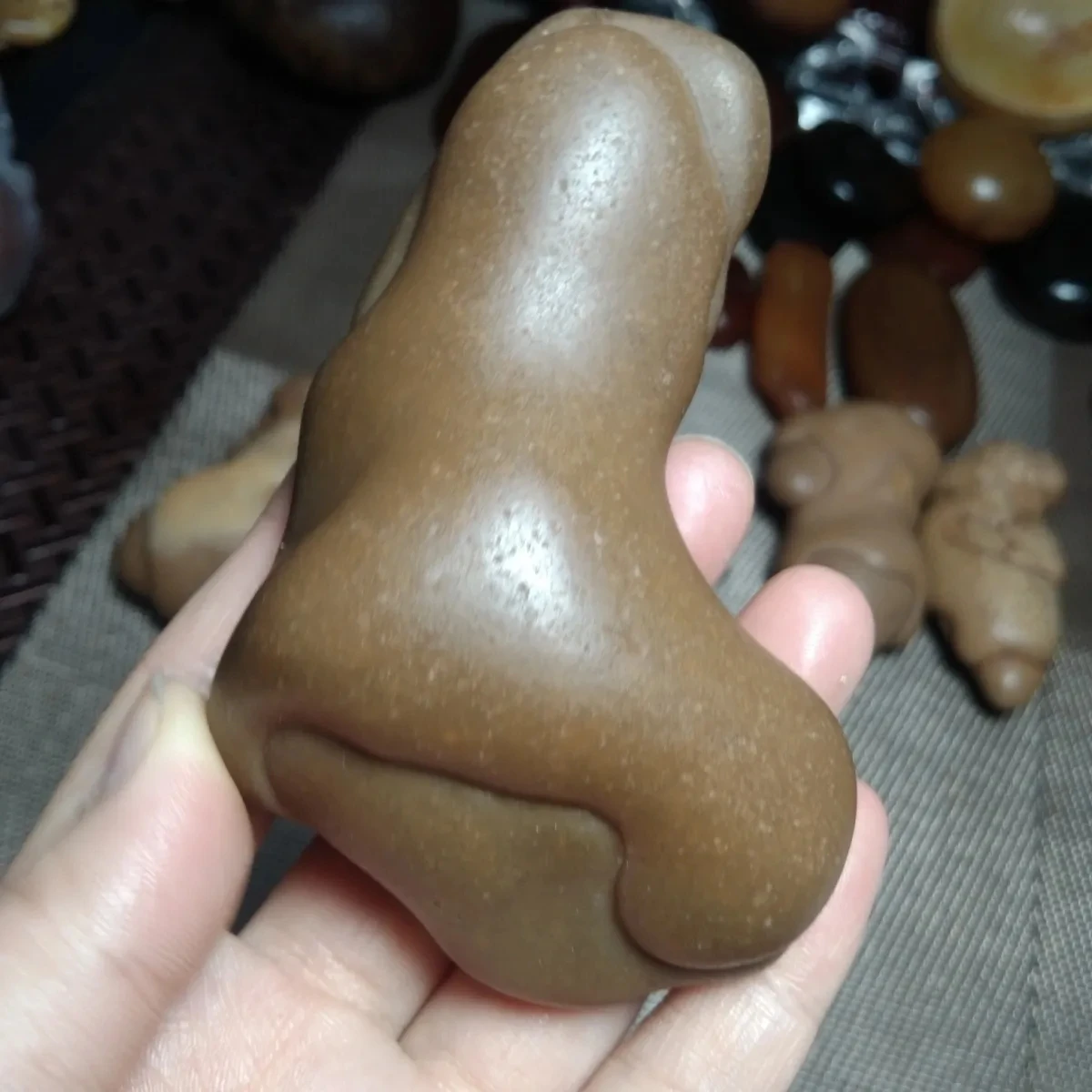 Moire Stone Moire Jade Moire Agate Strange Shape Small Play Shape Strange Lovely Natural Stone Exquisite And Beautiful