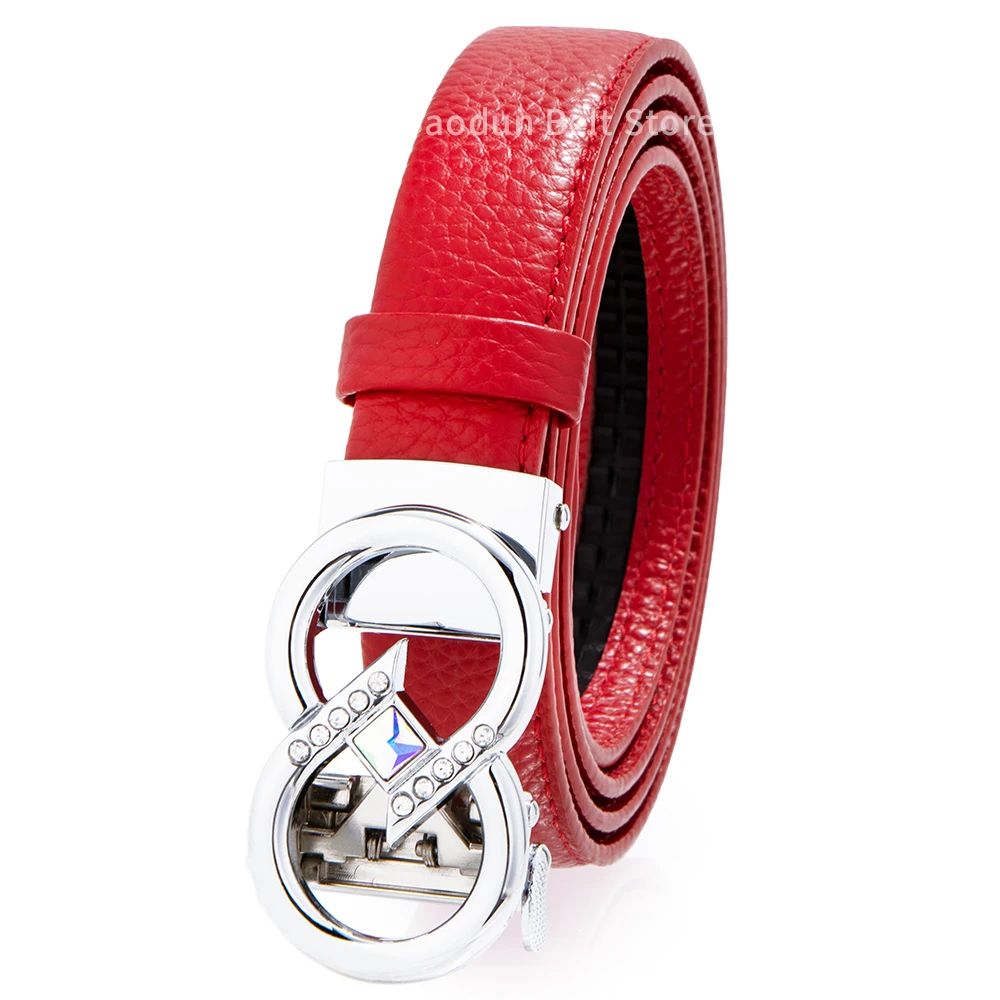cowhide leather 2022 hot new women belts famous brand belt new female designer automatic buckle women belt luxury free global shipping