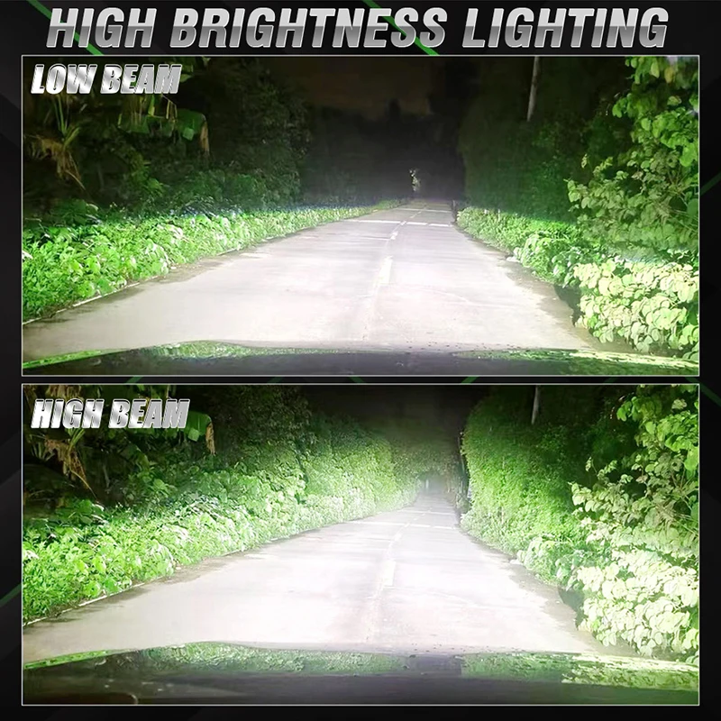 Dualvision H1 Светодиодная Лампа Для Автомобильных Фар Универсальная Миниатюрная