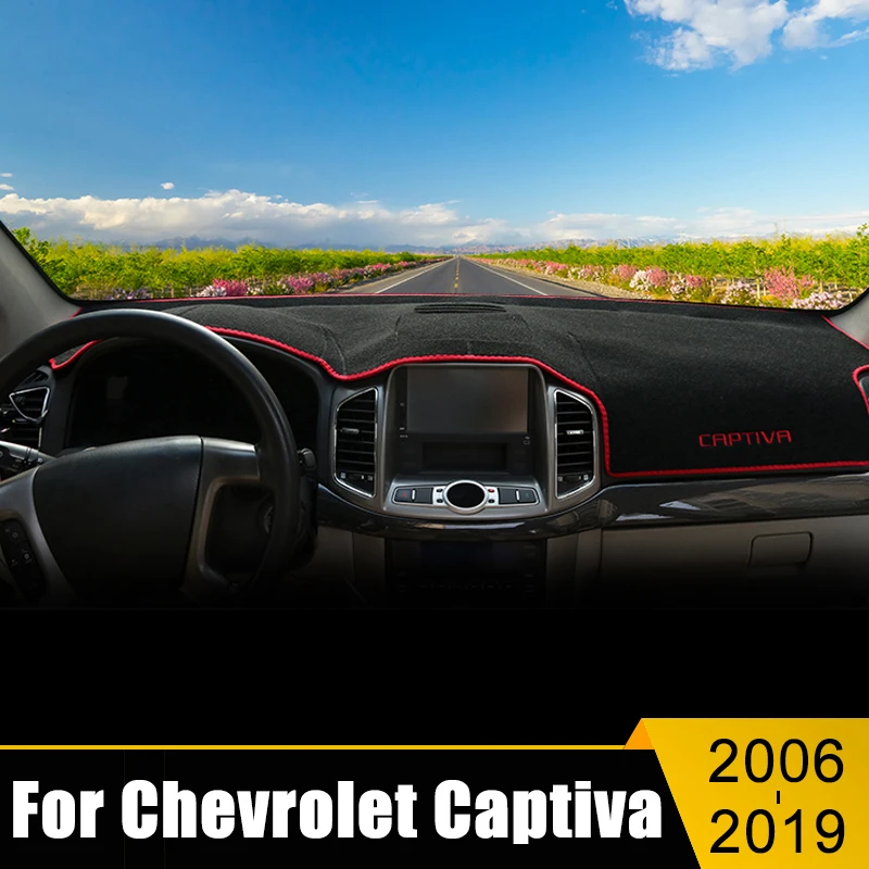 

Коврики для приборной панели автомобиля Chevrolet Captiva C100 C140 2006-2019