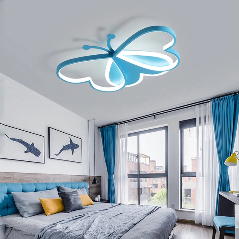 Приглушаемая Светодиодная потолочная люстра для детской комнаты украшение