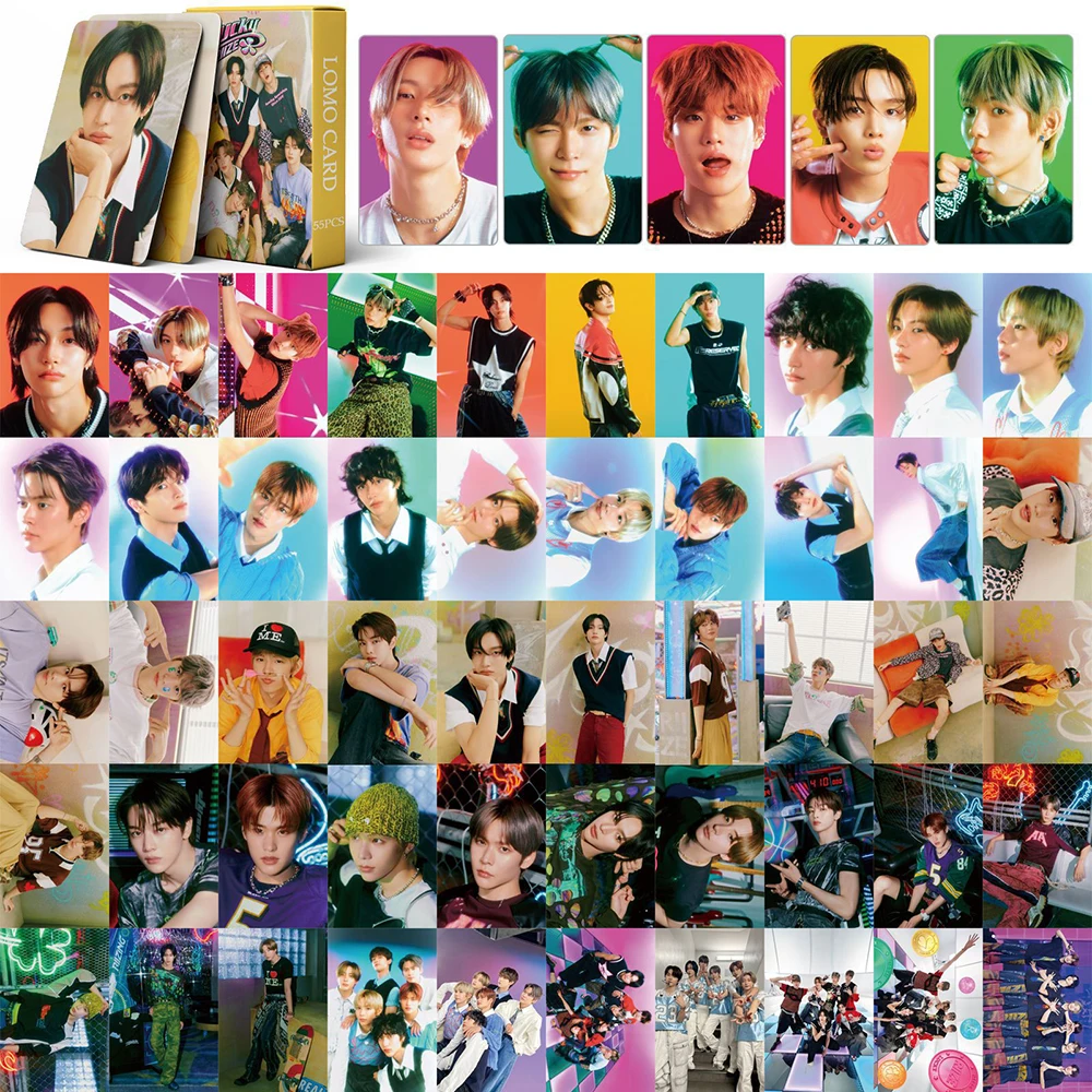 55 шт./компл. Kpop RIIZE фотокарта новый альбом гитара ломо-карта новые поступления