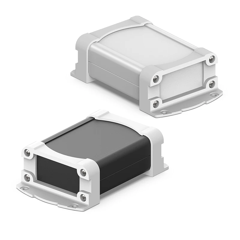 

Пластиковая крышка корпус устойчивость к столкновению DIY прочная защита PCB алюминиевый корпус батарейный отсек K07 106W40H