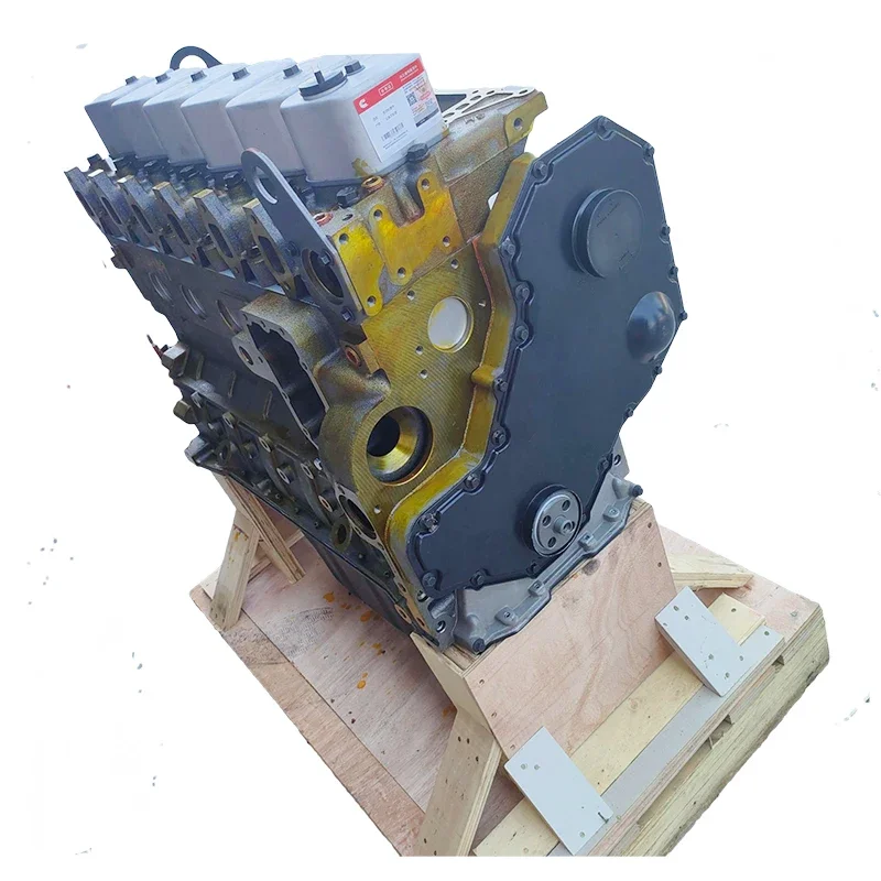 Японские запасные части komatsu 6d102 длинный блок двигателя cu mmins 12 клапан 6bt 5 9