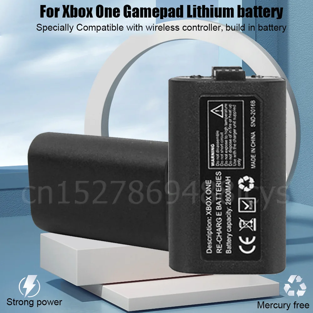 1-10шт. аккумуляторная батарея Lithium с 2.75м USB-кабелем для беспроводного геймпада XBOX ONES/X, замена батарей.