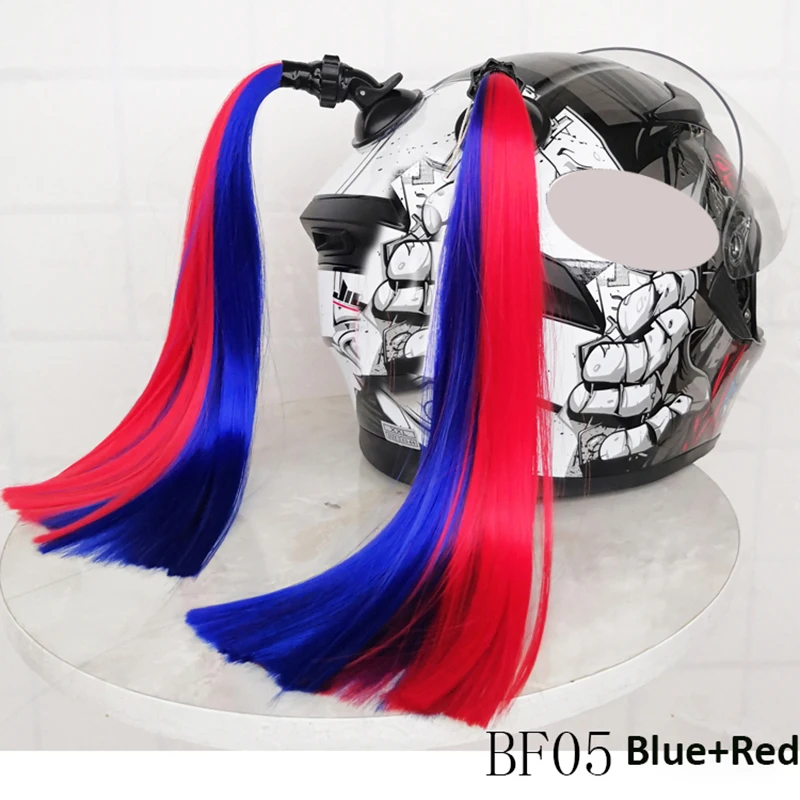 Модные детские косички для мотоциклетного шлема сделай сам 2 шт./компл. женские