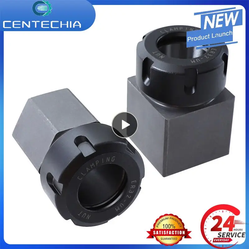 

2/3PCS Collet Block For Cross Hole Drilling Through Hole ER32-UM Square Hexagon High Hardness Power Tool Durable Accessories