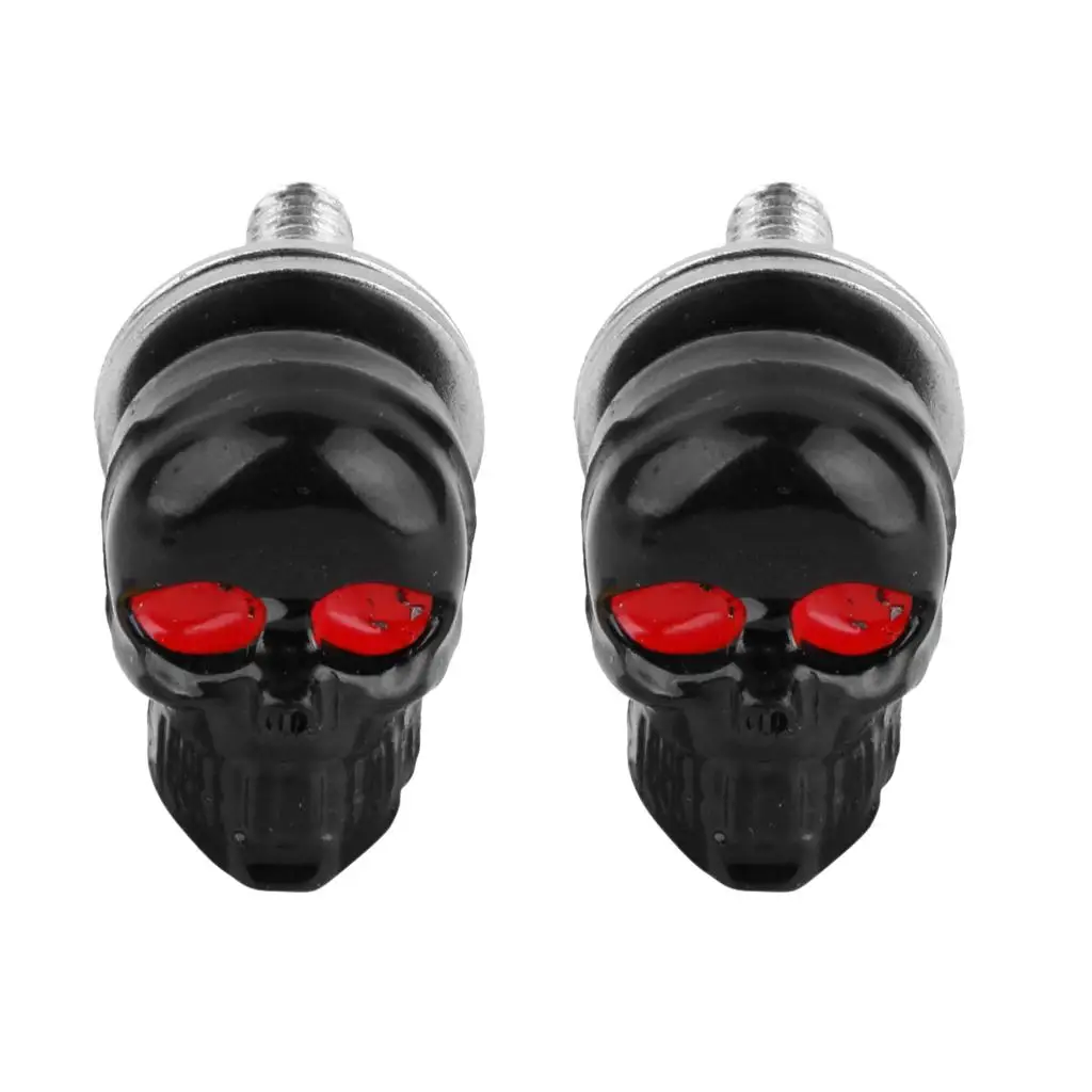 

2pcs Motorcycle Motorbike Plate Frames Screw Fastener