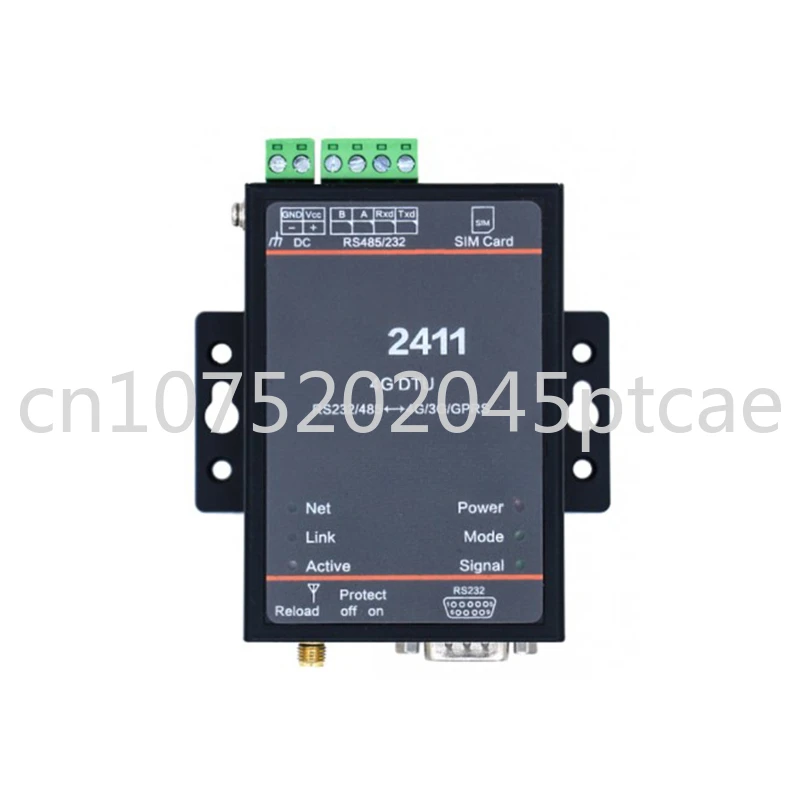 

Промышленная двухсторонняя прозрачная передача 4G LTE DTU RS232/RS485 на 4G HF2411