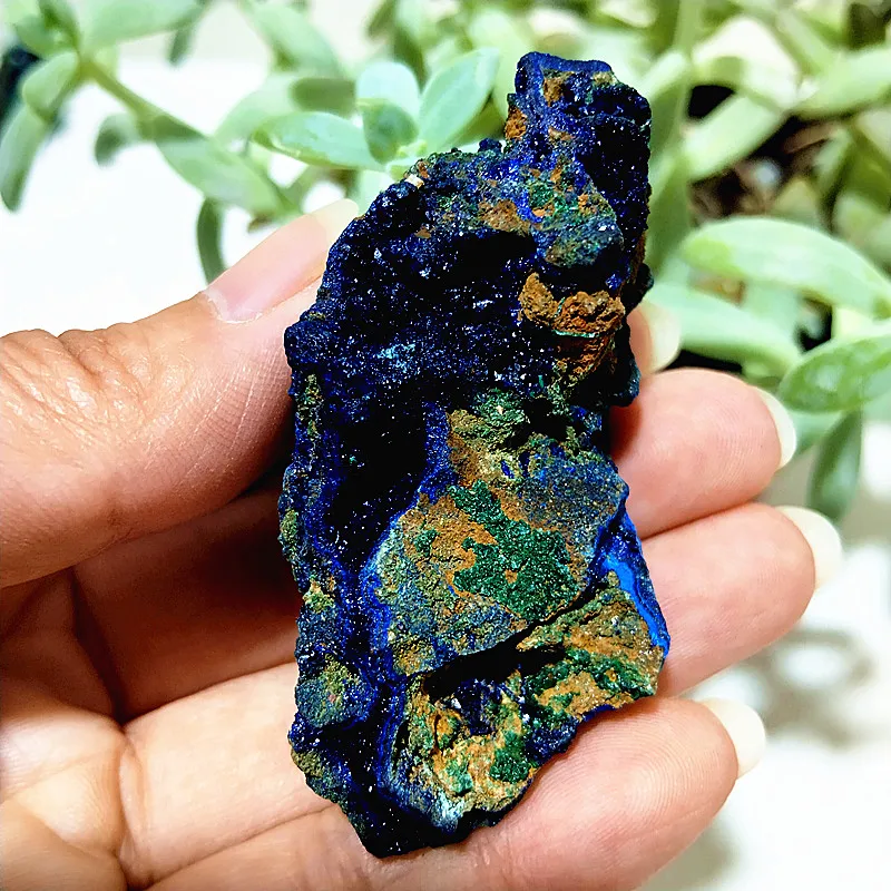 

Кристалл азурит и малахит EBET