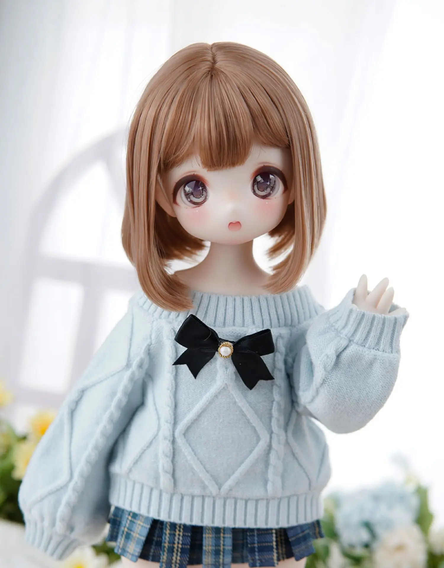 Новинка квадратная детская игрушка bjd 1/4 девочка кролик Боб тело sd мультяшная