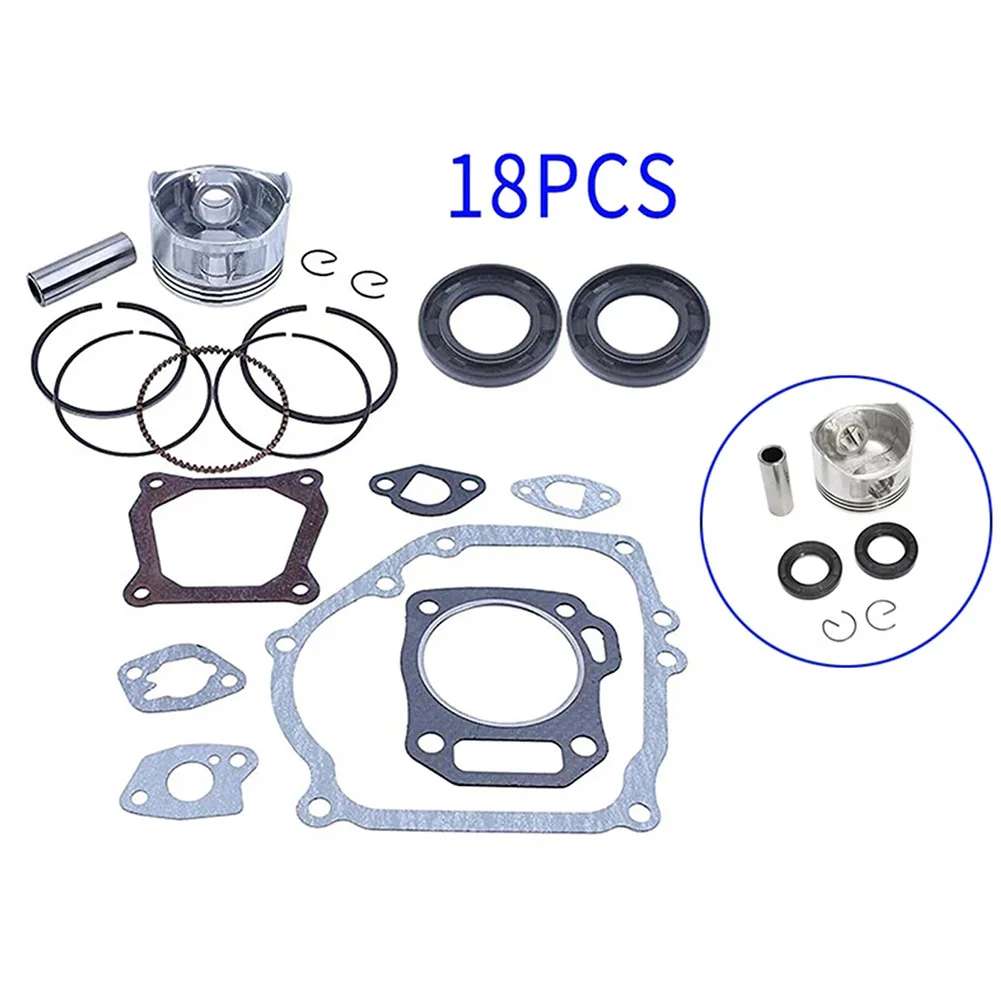 

Piston Rings Gasket Oil Seal Rebuild Kit For Honda GX160 GX200 168F 5.5/6.5HP Lawn Mower Parts Garden Tool Parts