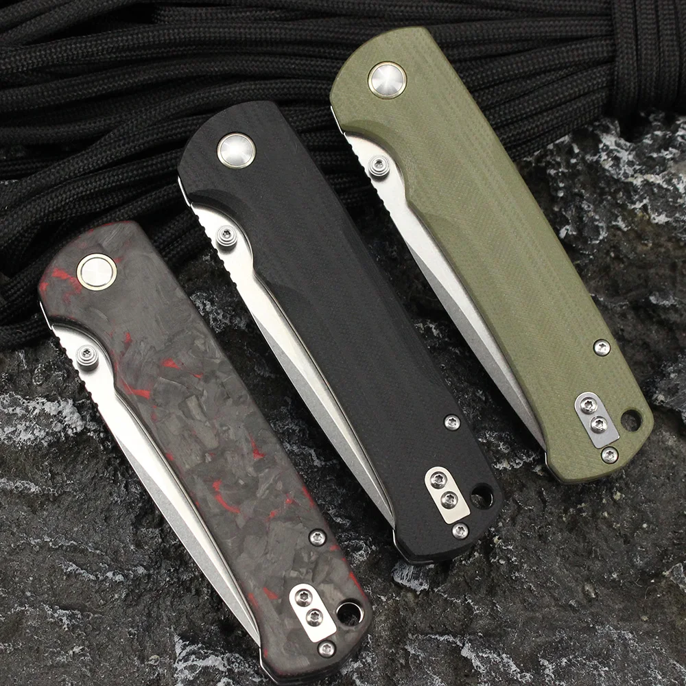 Фото Складной нож GT-T0041 из стали 14C28N с рукоятью G10 для кемпинга, туризма, выживания, EDC, ручной инструмент, подарок №4