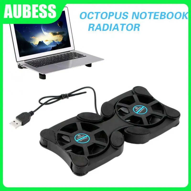 

Mini Notebook Computer Stand Usb Port Cooling Pad Cpu Cooling Fan Cooler Foldable Gaming Hot Selling Holder For 7-15" Laptop