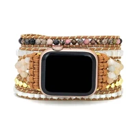 for apple watch 44mm 40mm iwatch band 42mm 38mm custom diy strap luxury jewelry women belt resin bracelet for series 5 4 3 se 7