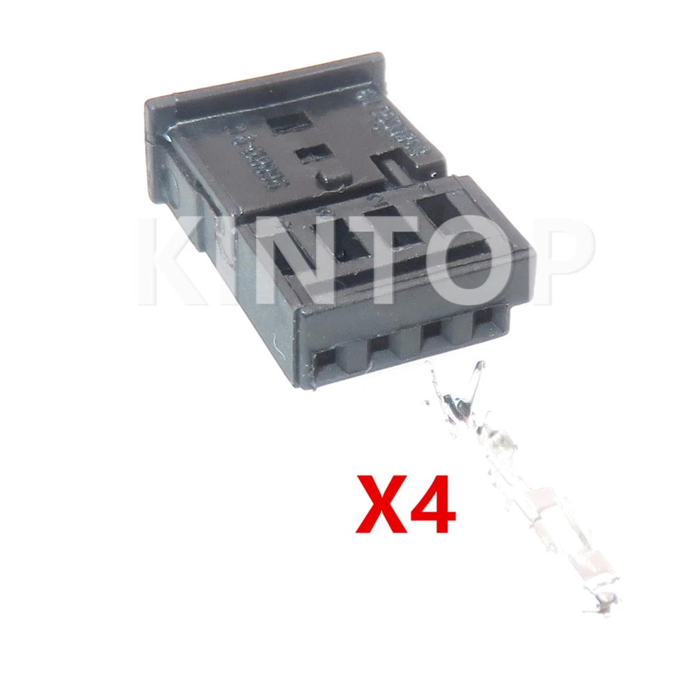 

1 компл., 4-контактный фотомагнитофон, разъем для электрического кабеля 0-1452576-1 968813-1 автомобильный, с низким током, незапечатанный разъем