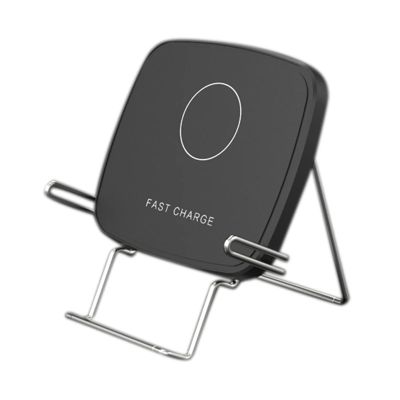 

2 In 1 Wireless Charging Vertical Mobile Phone Holder Bracket For Xiaomi Iphone Mobile Phone Wireless Desktop Charger