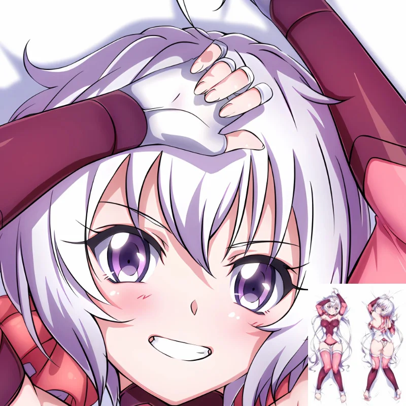 Наволочка Dakimakura с рисунком из аниме юкин Крис двусторонняя наволочка для