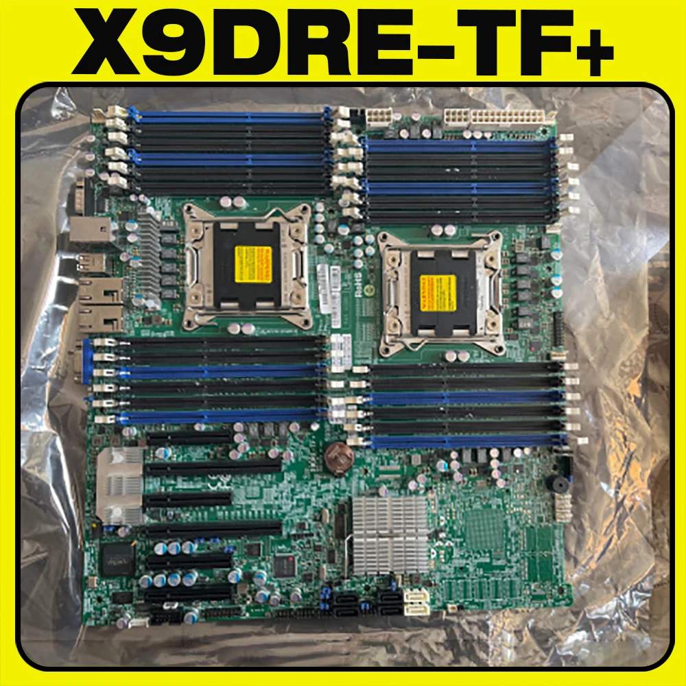 X9DRE-TF + V1/V2 Family ECC DDR3 LGA2011 2x16 E5-2600 для серверной материнской платы Supermicro