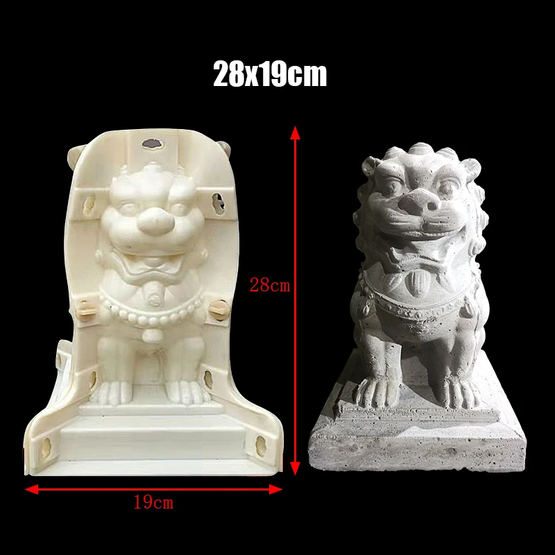 

Пластиковая форма для льва