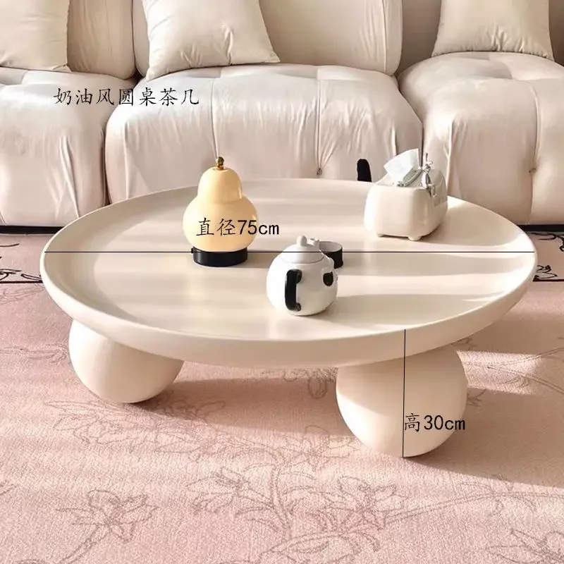 Минималистичные простые журнальные столики эстетические круглые для патио