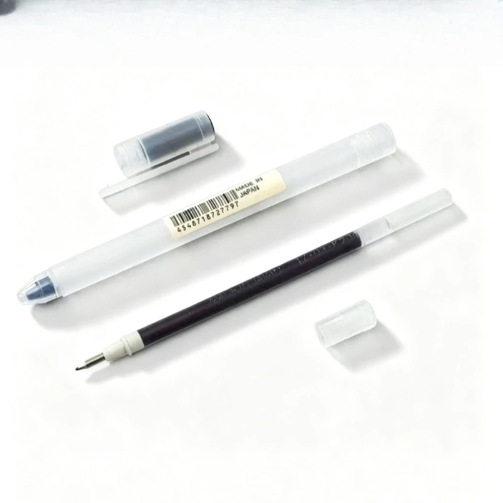 Сменные стержни для гелевых ручек MUJI 0.380.5 мм, набор для офиса, учебы и бизнеса, черныекрасныесиниетемно-синие (art.: 3920db0ff8d50) - 3920db0ff8d50