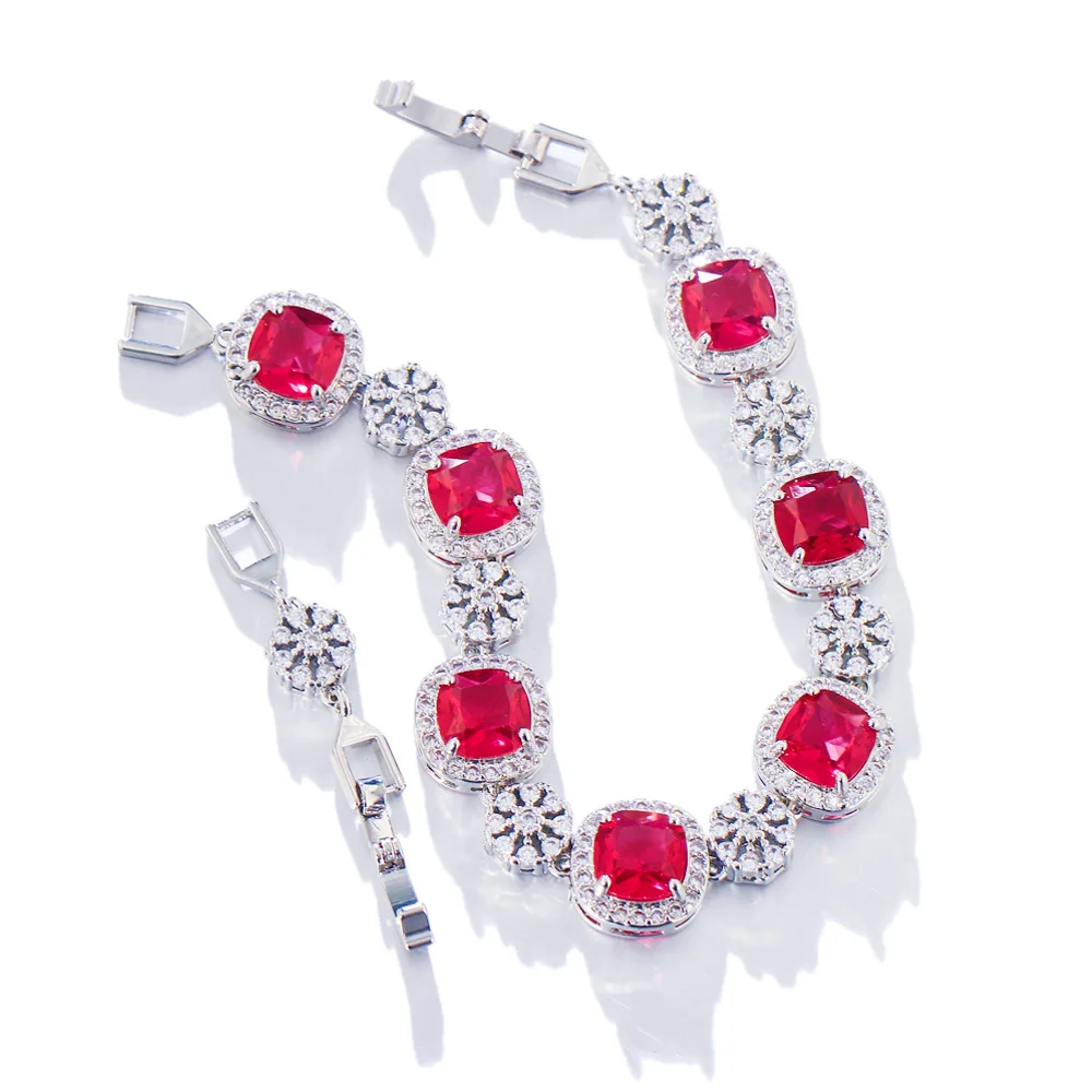 Модные ювелирные изделия ручной работы серебряного цвета с розовыми и желтыми