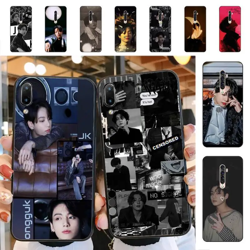 

E-Euphoria J-Jungkook-K-KPOP Phone Case for Vivo Y91C Y11 17 19 17 67 81 Oppo A9 2020 Realme c3 funda
