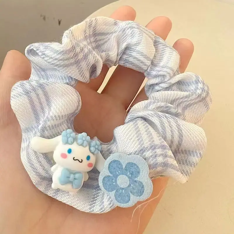 Модная резинка для волос с принтом Cinnamoroll, милая мультяшная резинка для волос для подростков и женщин, нескользящая резинка для волос на каждый день, оптом, в подарок (art.: 3920da26ac9b9) - 3920da26ac9b9