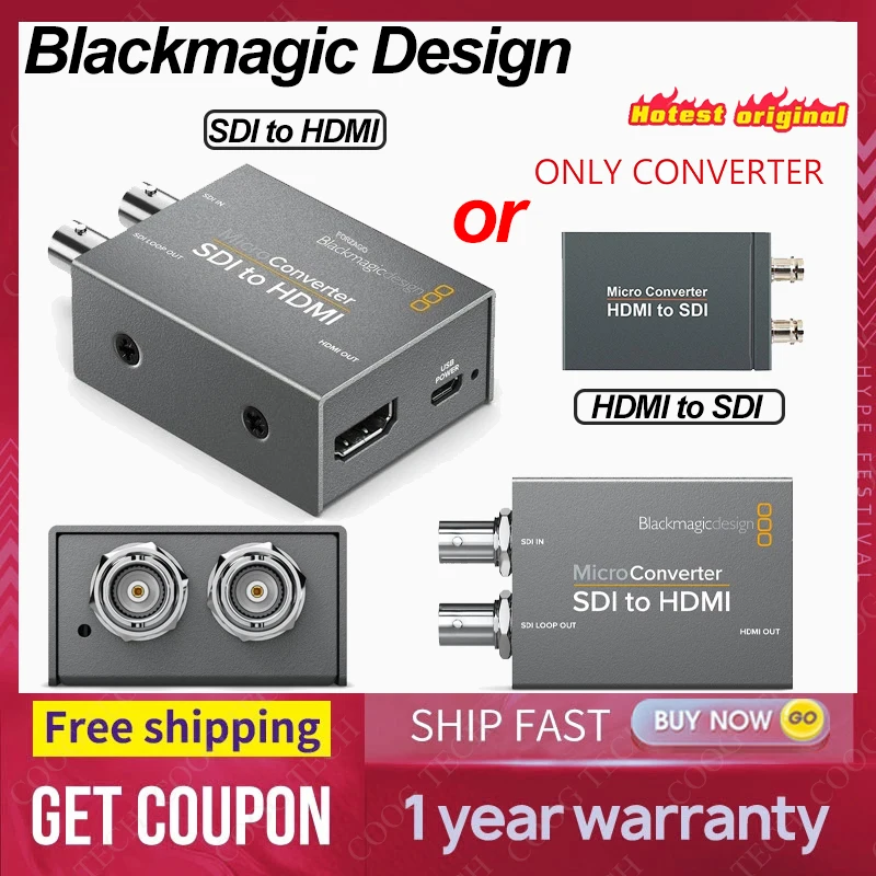 Blackmagic micro converter hdmi to sdi. • blackmagic micro converter hdmi to sdi 3g/12g.