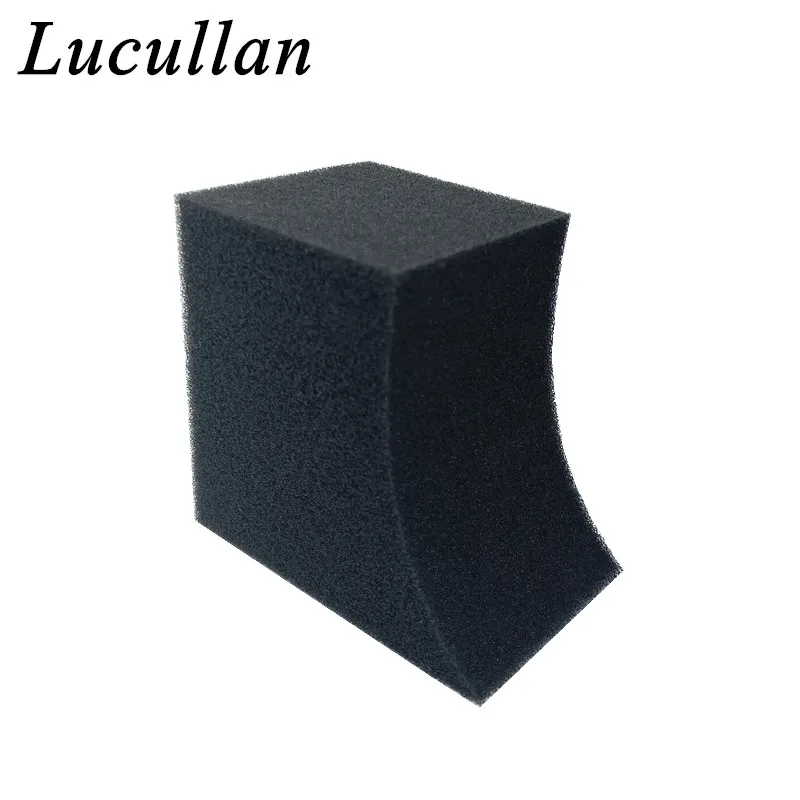 Фото Lucullan, высокая плотность, Черная форма, пена, восковая накладка, внутренняя шина, блеск, повязка, губка, аппликатор №5