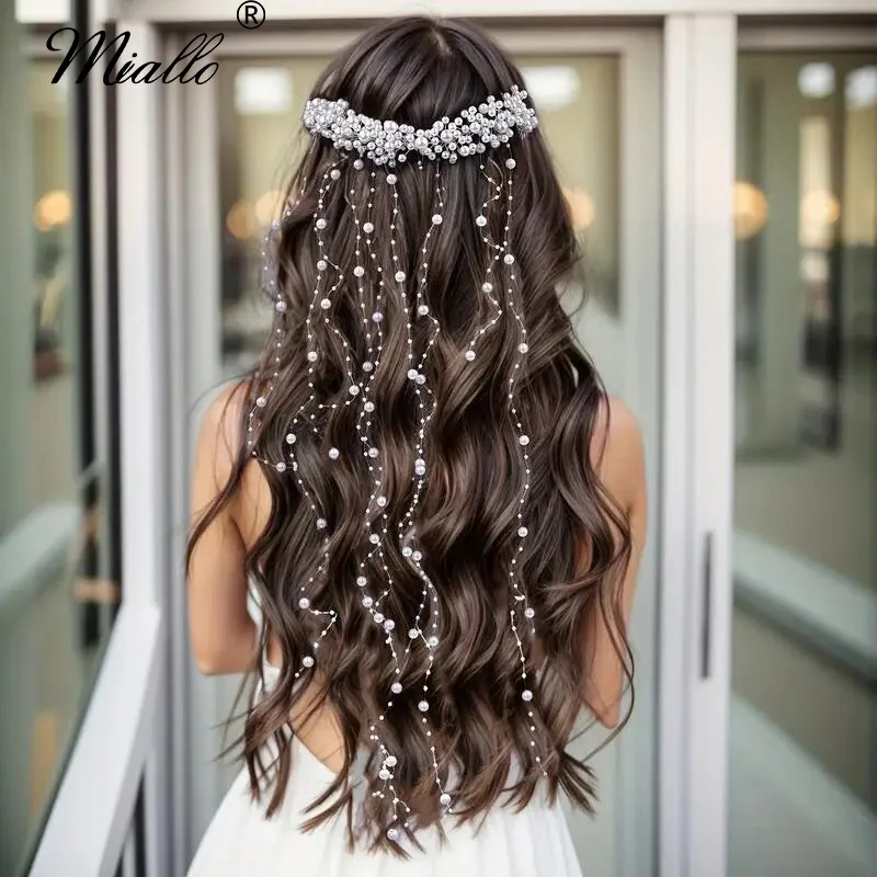 Элегантная кисточка искусственная женская свадебная бижутерия в стиле бохо для