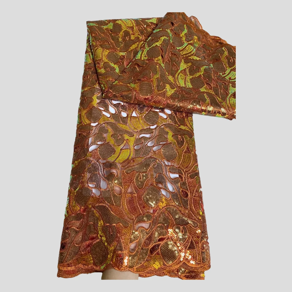 Сверкающая африканская гипюровая ткань свадебное длинное платье поделки