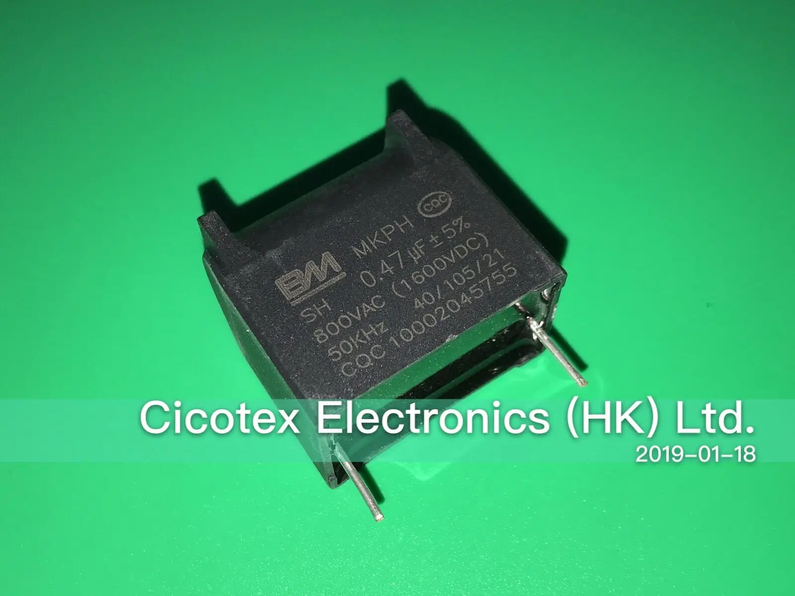5 шт./лот конденсатор для плиты MKPH SH 0 47 мкФ +-5% 800 В переменного тока 1600 постоянного