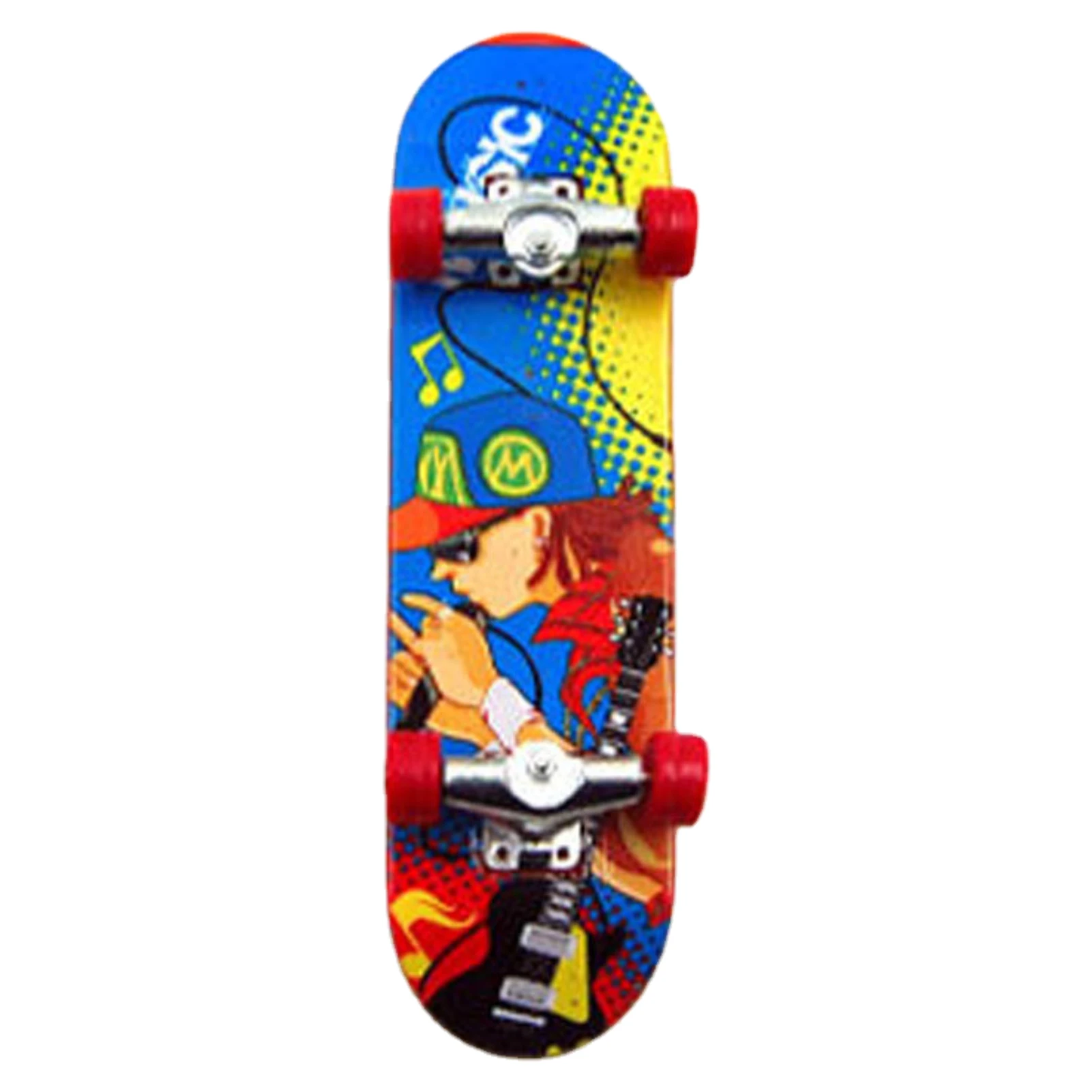 

Fingerboard Skateboard Colorful Printed Small Fingerboard Toy Creative Fingertips Movement Mini Longboard Party Skater Party