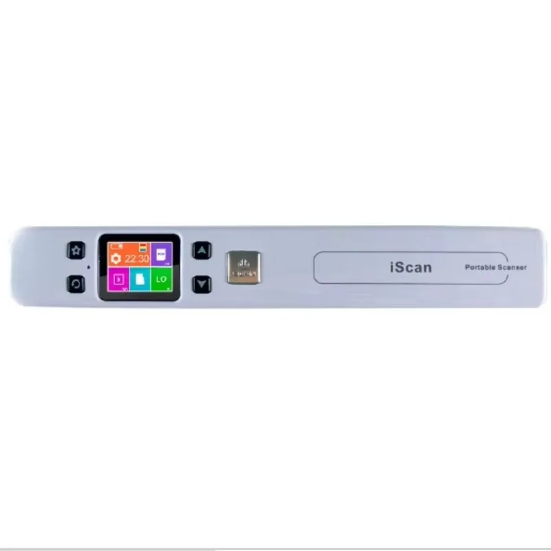 Фото Портативный цифровой сканер IScan Wifi, 1050 DPI, удобный сканер для документов, фотографий, чеков, с двойным роликовым механизмом и ЖК-дисплеем №5