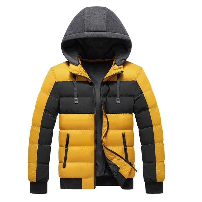 winter jackets for mens jacket hooded down cotton padded puffer jacket coats vestes jaqueta masculina men clothing