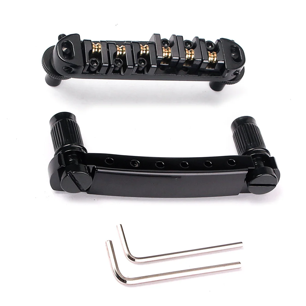 

Black Guitar Guitar Tailpiece Bridge Gear Guitar Part Guitar Bridge Guitar Saddle Guitar Replacement Accessory