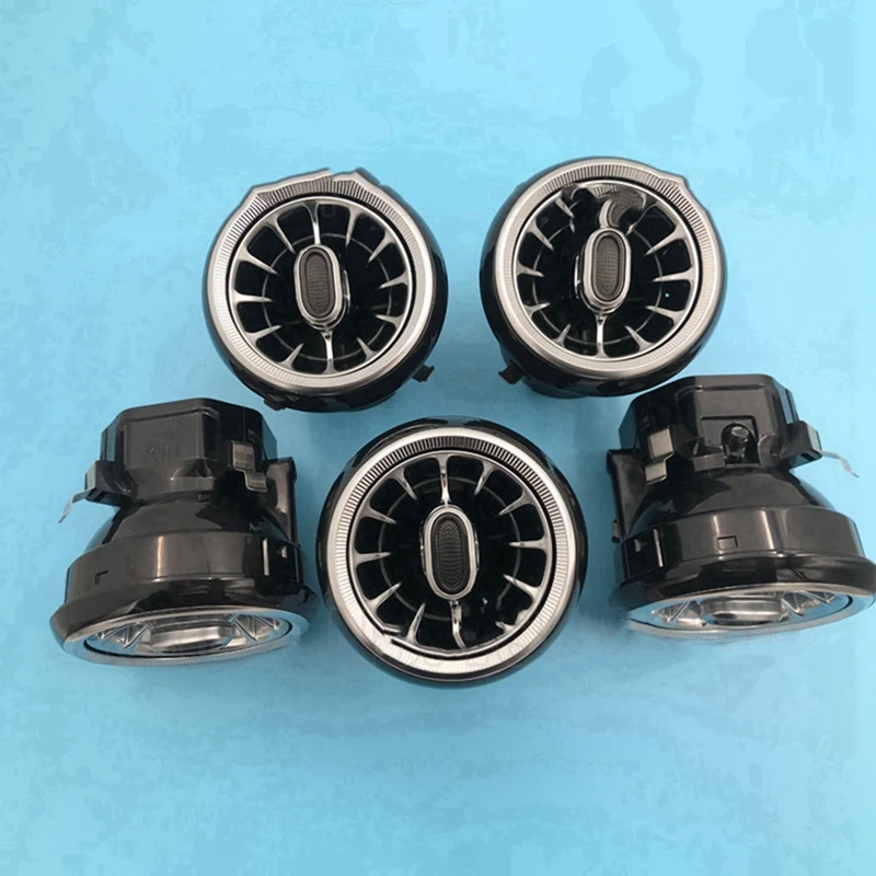 Автомобильная лампа для атмосферного освещения 12 цветов вентиляционная решетка