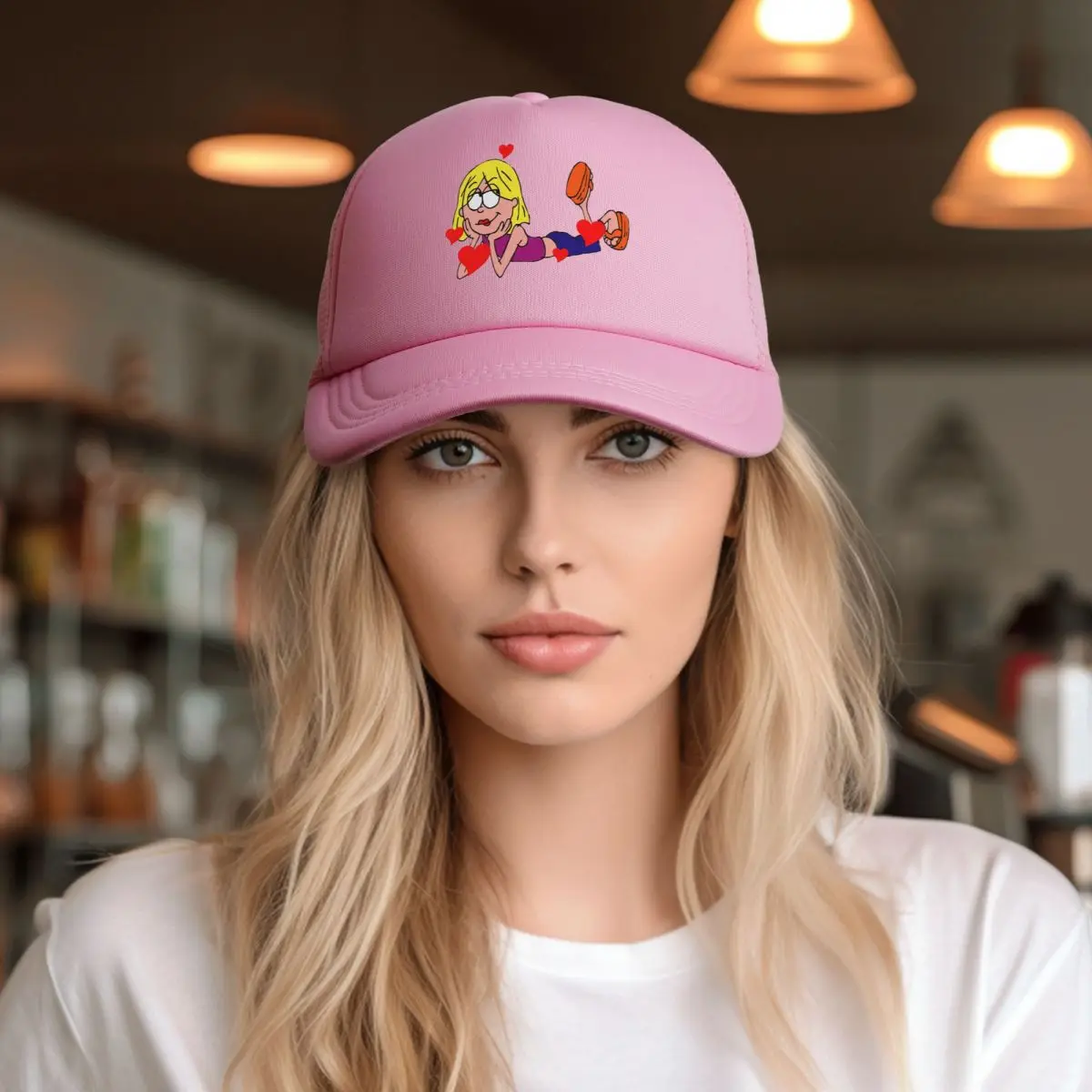 Lizzie Mcguire сетчатые бейсболки Snapback модные дышащие повседневные кепки унисекс на
