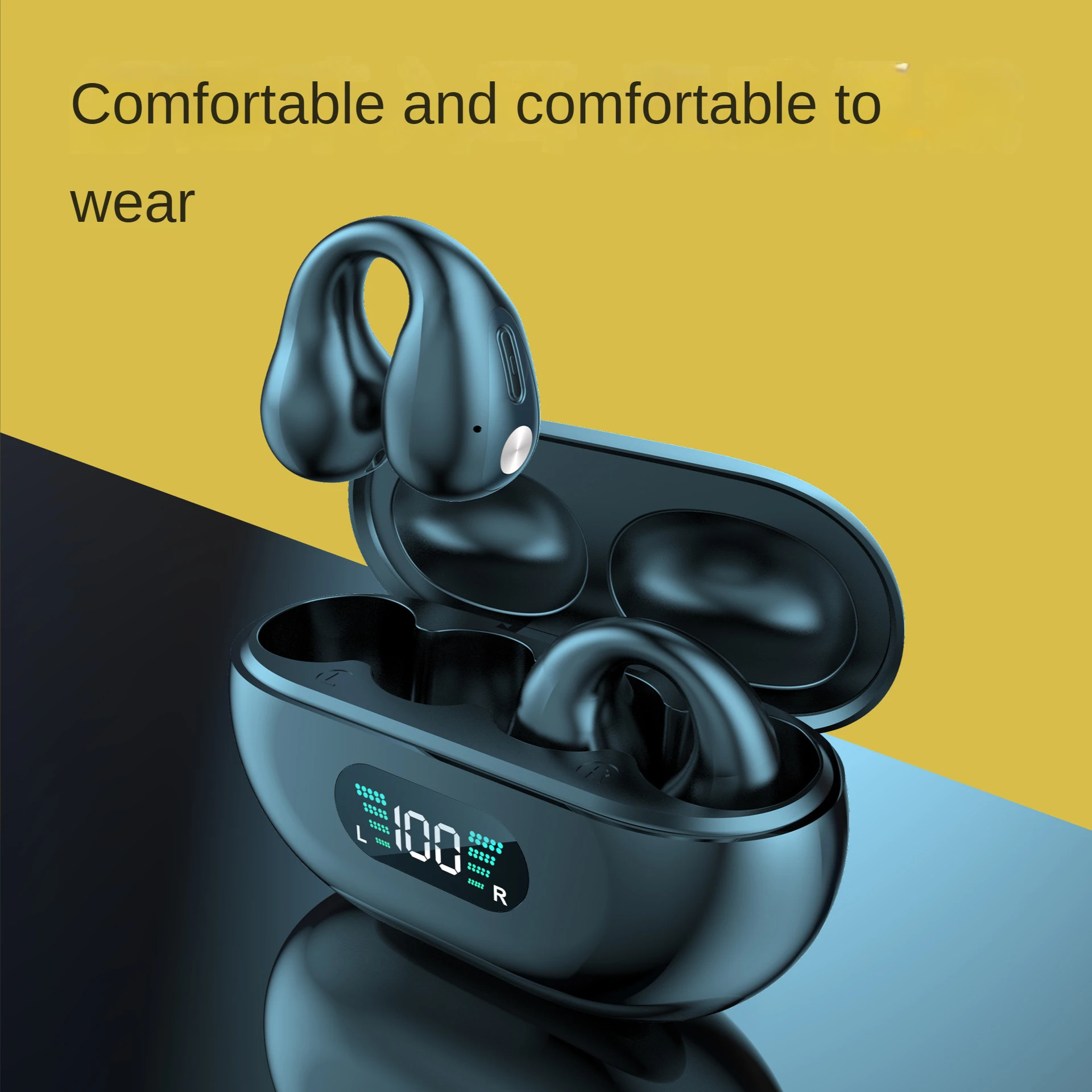 

Bone Conduction Wireless Bluetooth Super Long Battery Life In-Ear Headphones