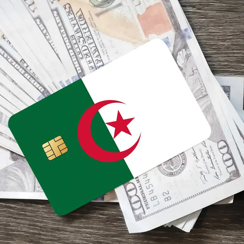 Кредитная карта Nation Algeria, 4 шт., водонепроницаемые наклейки с защитой от царапин для банковского дебета, декоративная защита, автобус, метро (art.: 3920d3e6f77bd) - 3920d3e6f77bd