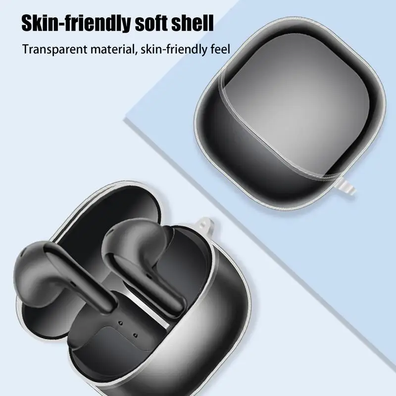 Прозрачный силиконовый чехол для Xiaomi Buds 5