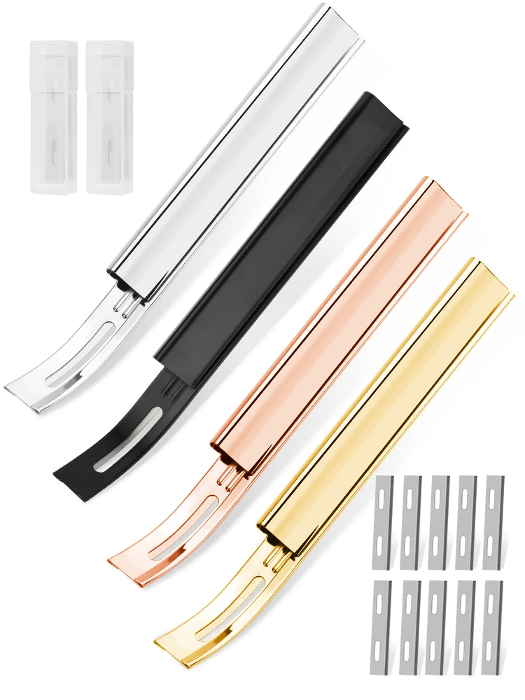 Разноцветный нож для кожи начинающих. Практичная лопатка разрушения кожи. Сделай