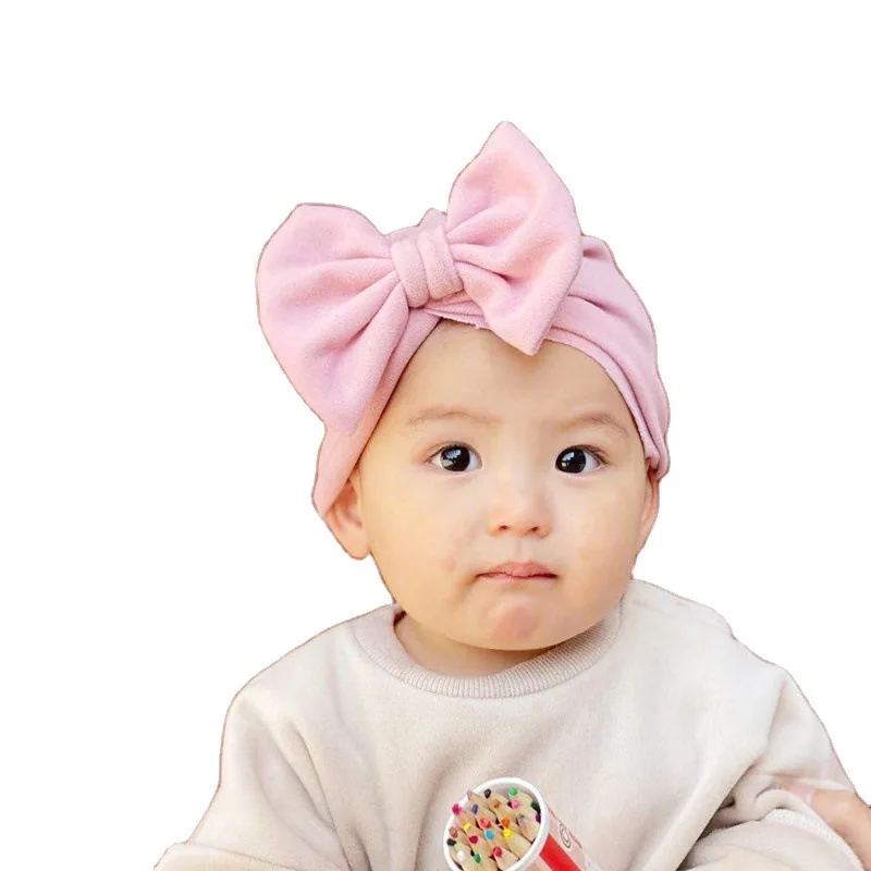 

Lovely Baby Headband Turban Bow For Newborn Baby Girsl Headbands Kids Toddler Hair Band haarband Baby Hair Accessories INS 0-4T