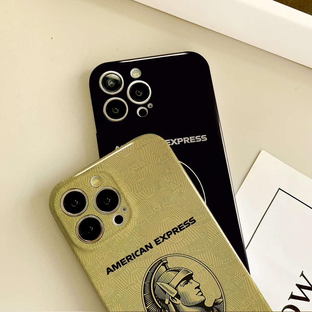 Черный американский чехол для телефона Amex EExpress Samsung S21 FE S23 22 Ultra Plus A 04 E 33 5G