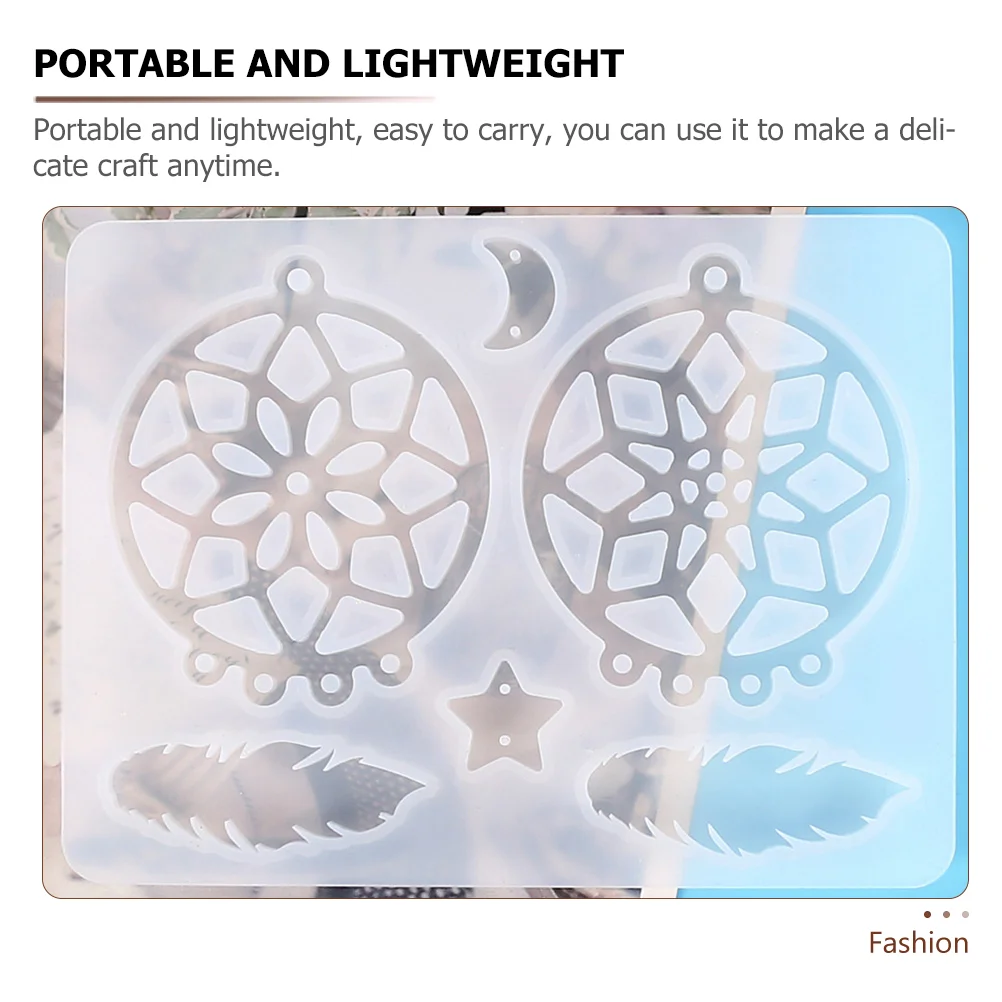 Формы для мыла DIY Кристалл Клей Смола Ловец снов Украшение стены Поясная бирка