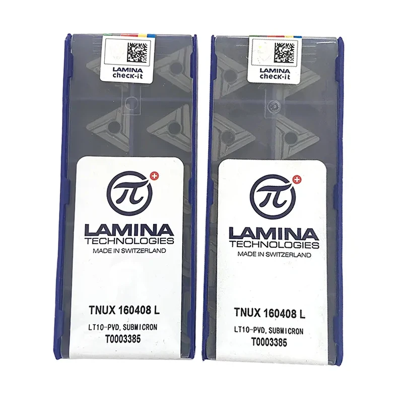 Фото Твердосплавные токарные пластины LAMINA Original TNUX TNUX160404R TNUX160404L TNUX160408R TNUX160408L LT10 для токарных станков с ЧПУ №3