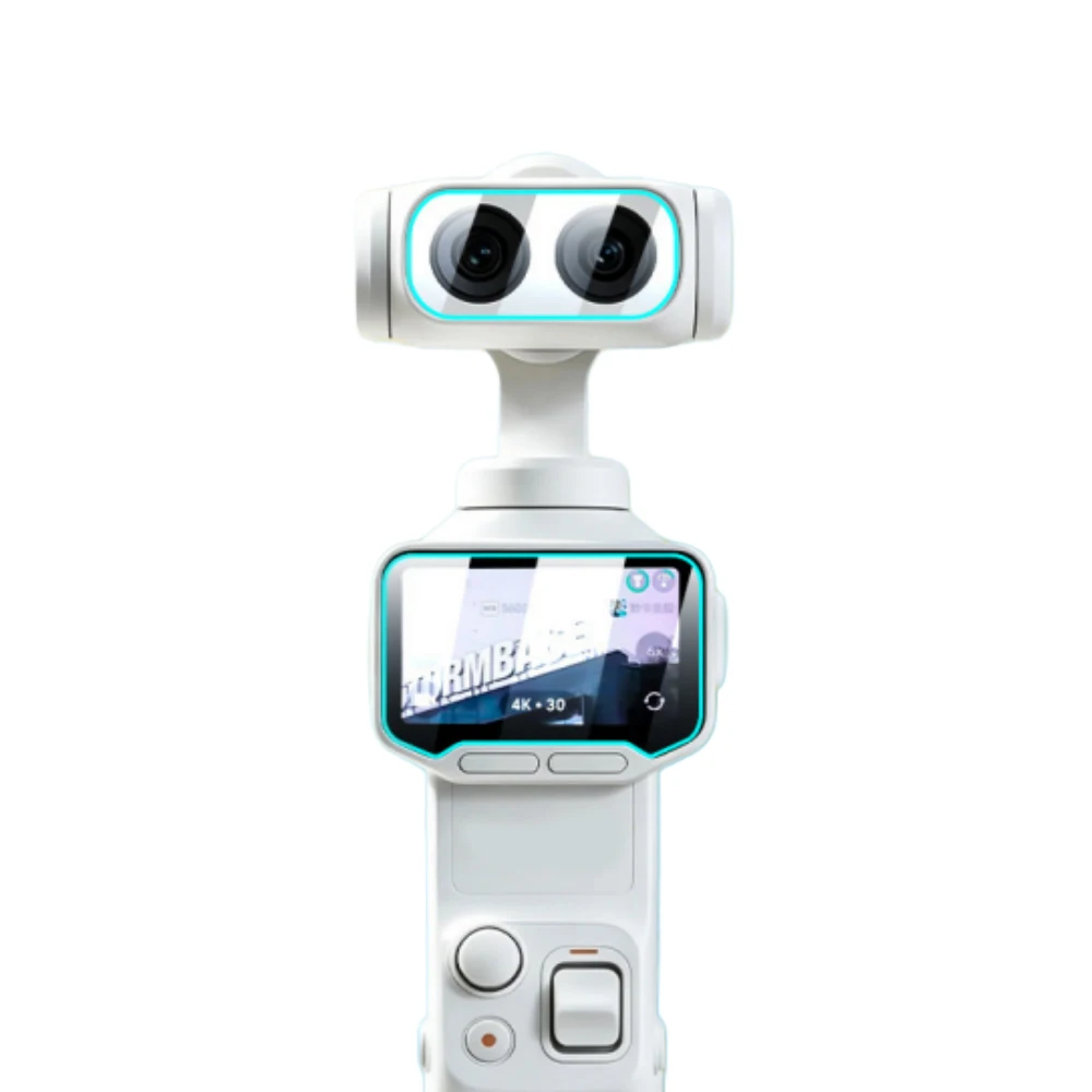 Фото Защитная пленка для Insta360 Luna Ultra, высокопрозрачная защитная пленка из закаленного стекла, твердость 9H, защита от царапин, антибликовое покрытие №1